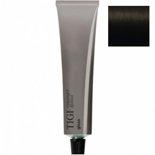 Тонирующая Крем-Краска - Tigi Copyright Сolour Gloss 2/0 – очень темно-коричневый натуральный